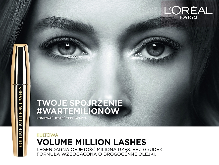 Mascara für voluminöse Wimpern - L'Oreal Paris Volume Millions Lashes So Couture So Black — Foto N7