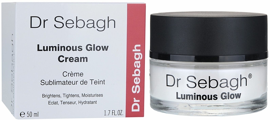 Aufhellende und feuchtigkeitsspendende Gesichtscreme für einen strahlenden Teint - Dr Sebagh Luminous Glow — Bild N1