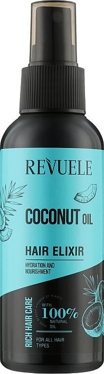 Haar-Elixier mit Kokosnussöl - Revuele Coconut Oil Hair Elixir — Bild N1