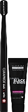 Düfte, Parfümerie und Kosmetik Set - Curaprox Black Set (Zahnpasta 10ml + Zahnbürste 1St.)