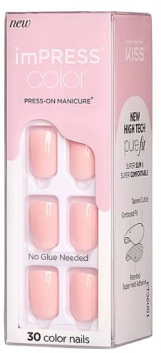 Selbstklebende künstliche Nägel 30 St. - Kiss imPress Color Press-On Manicure  — Bild N2