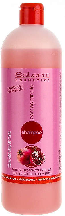 Shampoo mit Granatapfelextrakt - Salerm Pomegranate Shampoo 