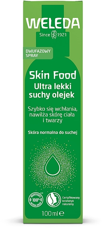 Ultraleichtes Trockenöl für Gesicht und Körper - Weleda Skin Food Ultra Light Dry Oil — Bild N2