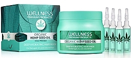 Düfte, Parfümerie und Kosmetik Haarmaske - Wellness Premium Products Deep Hydrating Mask