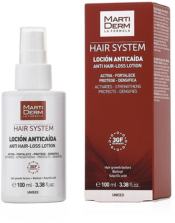 Lotion gegen Haarausfall - Martiderm Anti Hair-Loss Lotion — Bild N1