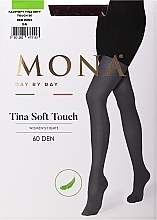 Strumpfhose für Damen Tina Soft Touch 60 Den red wine - MONA — Bild N1