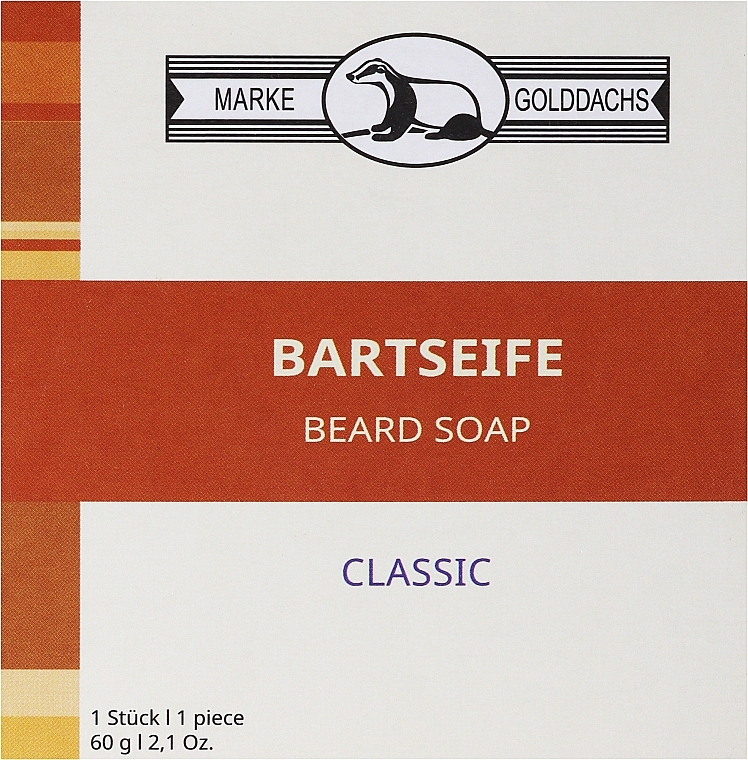 Bart-Seife - Golddachs Beard Soap Classic — Bild N1