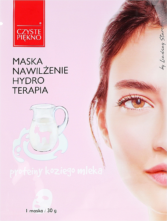 Feuchtigkeitsspendende Gesichtsmaske mit Ziegenmilch - Czyste Piekno Hydro Therapia Face Mask — Bild N1