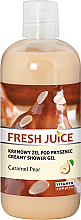 Düfte, Parfümerie und Kosmetik Creme-Duschgel mit Karamellbirne - Fresh Juice Caramel Pear Creamy Shower Gel
