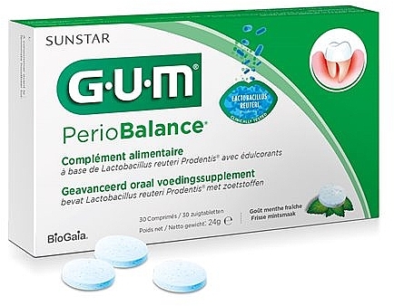 Mundreinigungstabletten - Sunstar Gum Periobalance Prob — Bild N1