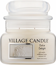 Duftkerze im Glas süßer Genuss - Village Candle Dolce Delight — Bild N1