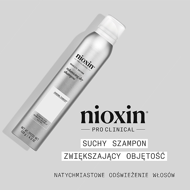 Trockenshampoo - Nioxin Pro Clinical Density Defend Volumizing Dry Shampoo  — Bild N2