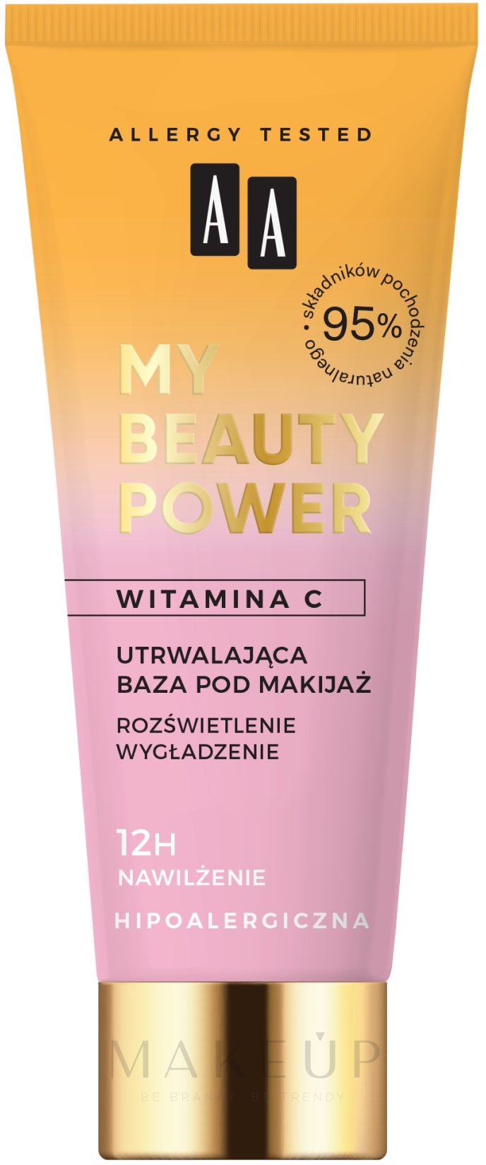 Fixierende Make-up Base mit Vitamin C - AA Beauty Power — Bild 30 ml