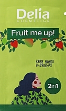 2in1 Creme für Gesicht und Körper mit Mangoduft - Delia Cosmetics Fruit Me Up! (Probe)  — Bild N1