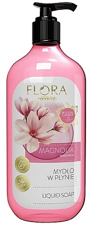 Flüssigseife Magnolie - Vis Plantis Flora Liquid Soap — Bild N1