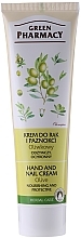 Düfte, Parfümerie und Kosmetik Nährende und schützende Hand- und Nagelcreme mit Olive - Green Pharmacy