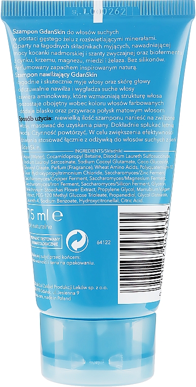 Feuchtigkeitsspendendes und schützendes Shampoo - Ziaja GdanSkin — Bild N2