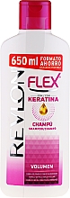 Düfte, Parfümerie und Kosmetik Volumen Shampoo mit Keratin - Revlon Flex Volumising Shampoo