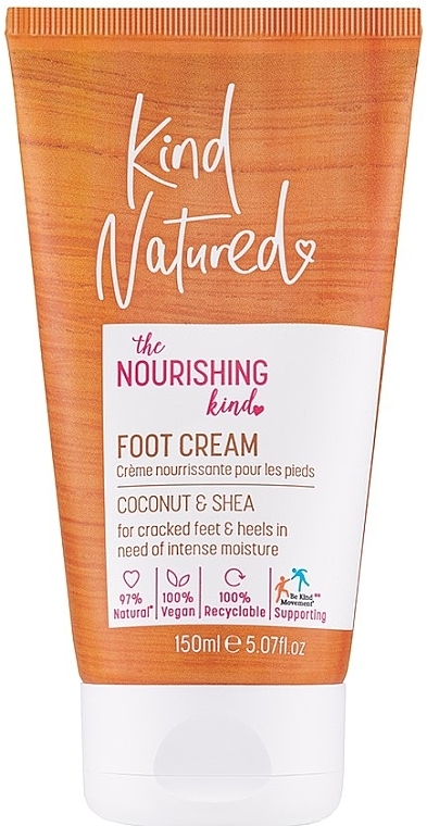 Fußcreme Coconut & Shea - Kind Natured Foot Cream — Bild N1