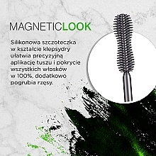 Mascara für voluminöse Wimpern - Eveline Cosmetics Magnetic Look Ultra Volume Mascara — Bild N3