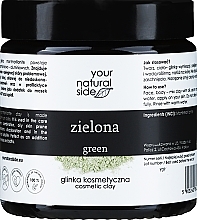 Düfte, Parfümerie und Kosmetik Kosmetischer Ton grün - Your Natural Side Clays Glinka