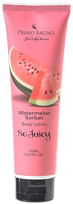 Körperlotion Wassermelonensorbet - Primo Bagno Watermelon Sorbet Body Lotion (tubka) — Bild N1