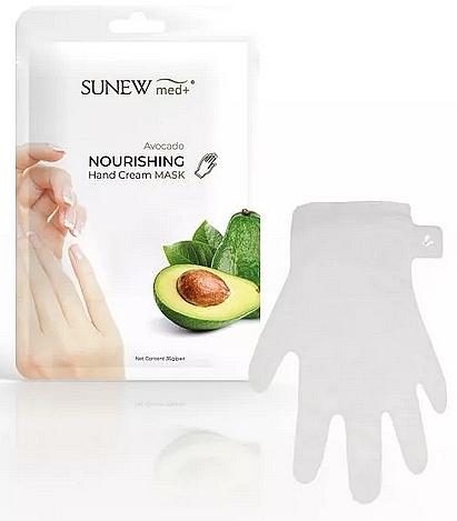 Handmaske - Sunew Med+ Hand Mask With Avocado Oil — Bild N1