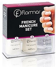 Düfte, Parfümerie und Kosmetik French Manicure Set №227 - Flormar French Manicure Set