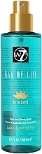 Düfte, Parfümerie und Kosmetik Haar- und Körperspray Lotus und weißer Tee - W7 Way of Life Hair & Body Mist Be Blessed
