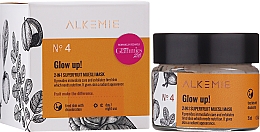 2in1 Gesichtsmaske und Peeling mit Vitamin C - Alkmie Glow Up 2in1Superfruits Mask — Bild N4
