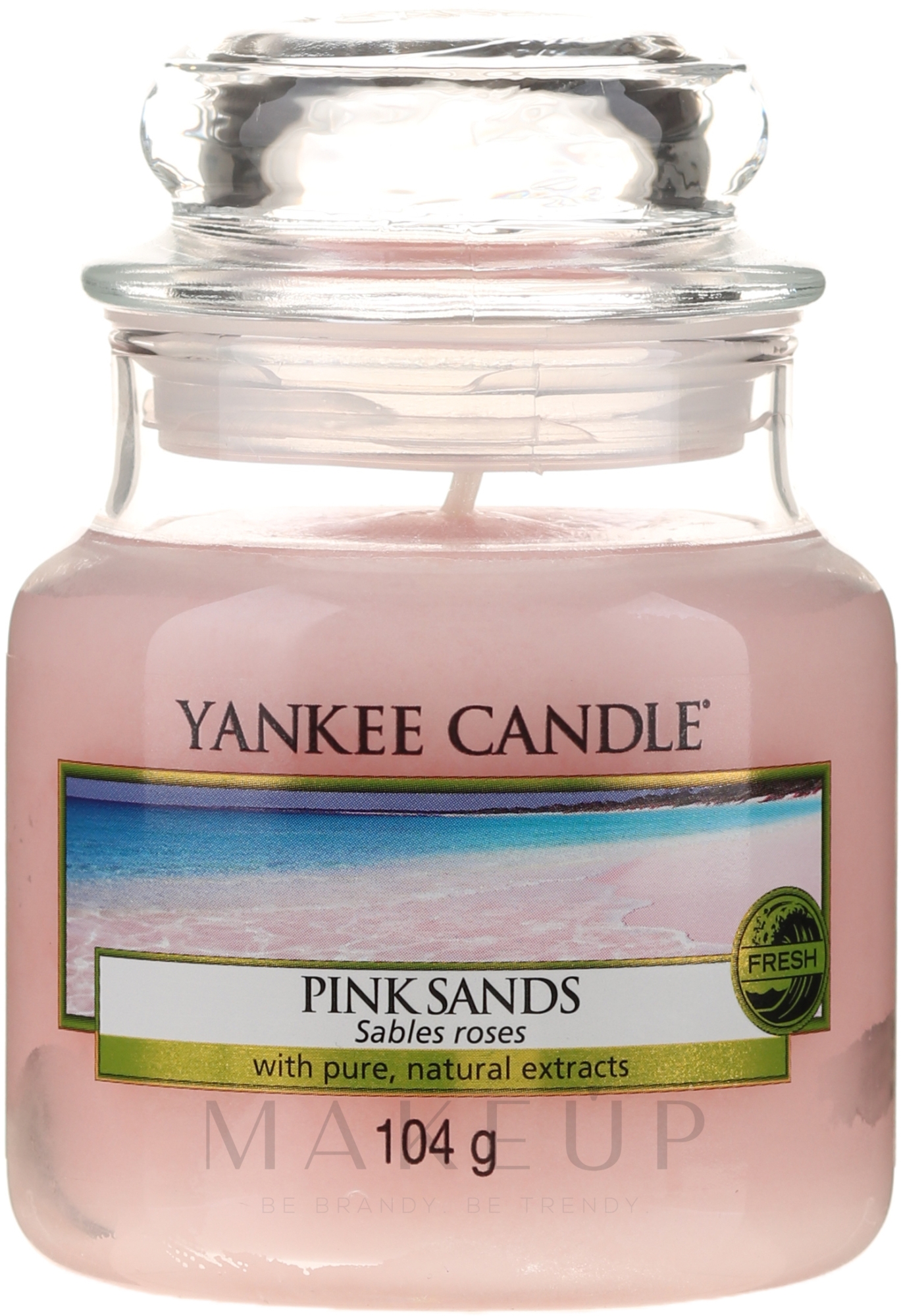 Duftkerze im Glas Pink Sands - Yankee Candle Pink Sands Jar — Bild 104 g