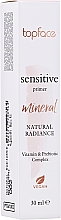 Gesichtsprimer - TopFace Sensitive Primer Mineral Natural Radiance — Bild N2