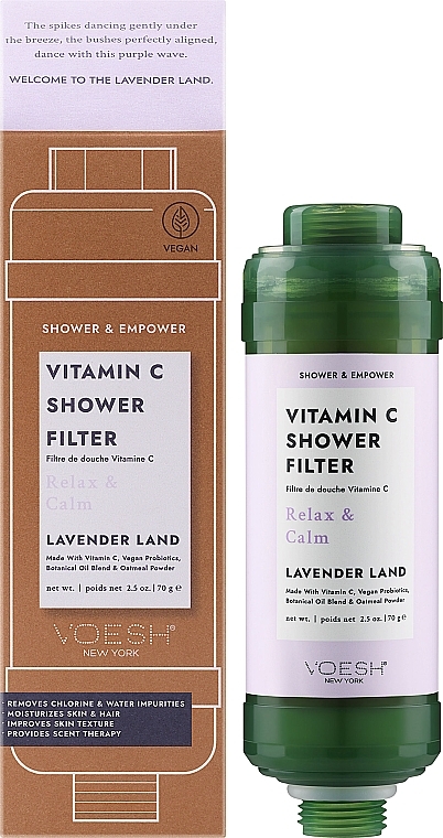 Duschfilter Lavendel - Voesh Vitamin C Shower Filter Lavender Land — Bild N2