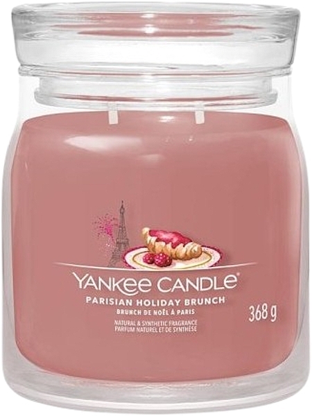 Duftkerze im Glas mit 2 Dochten Parisian Holiday Brunch - Yankee Candle Singnature — Bild N1