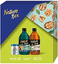 Düfte, Parfümerie und Kosmetik Set - Nature Box For Men (shmp/2x385ml + h/paste/100ml)