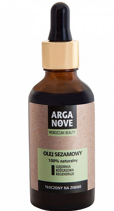 Natürliches Sesamöl unraffiniert - Arganove Maroccan Beauty Unrefined Sesame Oil — Bild N1