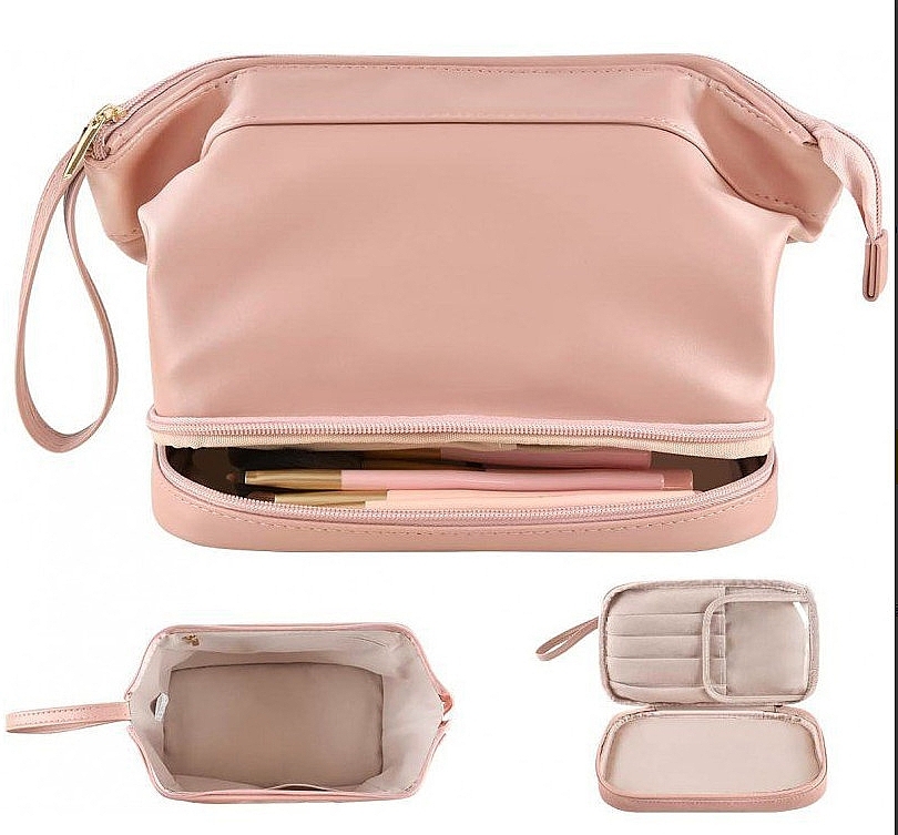 Reise-Kosmetiktasche KS106R rosa - Ecarla — Bild N3