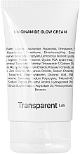 Düfte, Parfümerie und Kosmetik Gesichtscreme mit Niacinamid - Transparent Lab Niacinamide Glow Cream