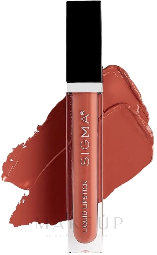 Flüssiger Lippenstift - Sigma Beauty Liquid Lipstick — Bild Cor-de-Rosa