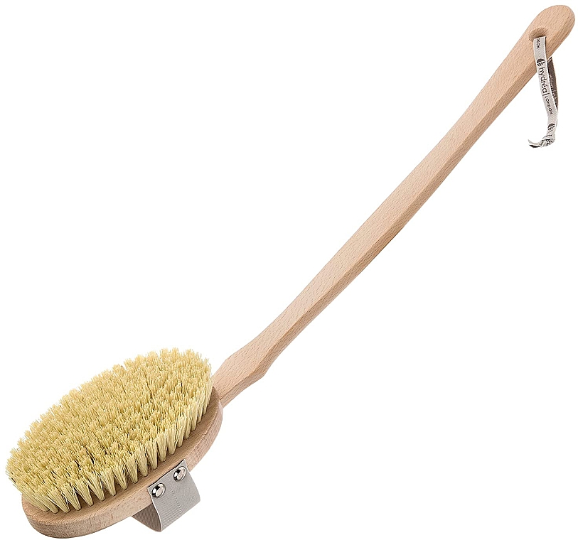 Naturbürste mit abnehmbarem Griff - Hydrea London Professional Spa Dry Body Brush + Detachable Hand — Bild N1