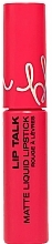 Flüssiger matter Lippenstift - BH Cosmetics Lip Talk Matte Liquid Lipstick — Bild N1