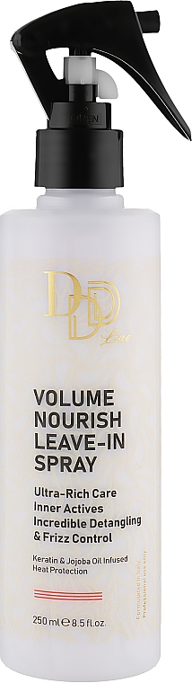 Nährendes Haarspray für mehr Volumen - Clever Hair Cosmetics 3D Line Volume Nourish Leave-In Spray — Bild N1