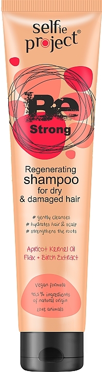 Feuchtigkeitsspendendes Haarshampoo - Maurisse Selfie Project Be Strong Regenerating Shampoo — Bild N1