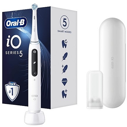 Elektrische Zahnbürste weiß - Oral-B iO Series 5 White — Bild N1