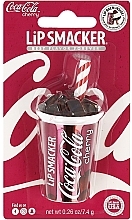 Düfte, Parfümerie und Kosmetik Lippenbalsam Coca-Cola mit Kirschengeschmack - Lip Smacker Lip Balm Coca Cola Cherry