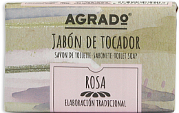 Handseife Rose - Agrado Bar Hand Soap Rose — Bild N1