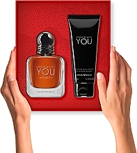 Giorgio Armani Emporio Armani Stronger With You Intensely - Set (Eue de Parfum/50ml + Duschgel/75ml) — Bild N2