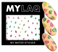Nagelsticker Mein buntes Blatt - MylaQ My Water Sticker My Colourful Leaf — Bild N2