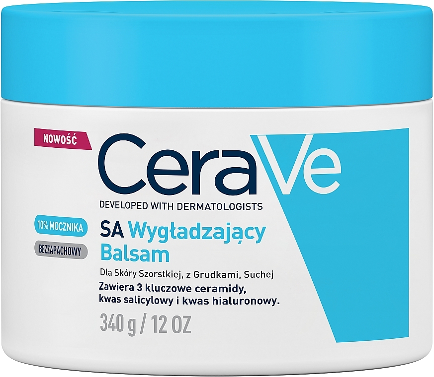 CeraVe Smoothing Cream - Glättende Körpercreme Salicylsäure — Bild N1