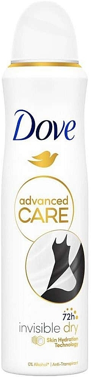 Deospray Antitranspirant - Dove Advanced Care Invisible Dry Antiperspirant Deodorant Spray — Bild N2